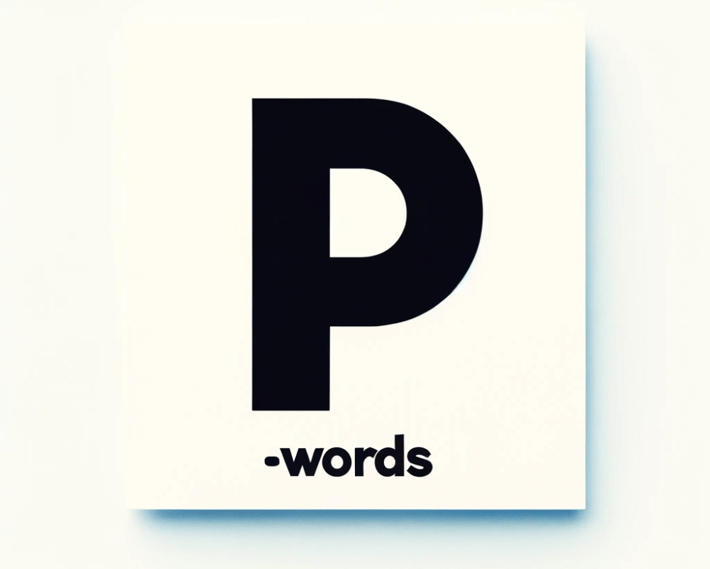 words that start with P