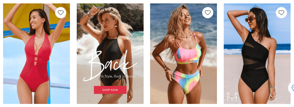 Future of swimwear fashion with cupshe