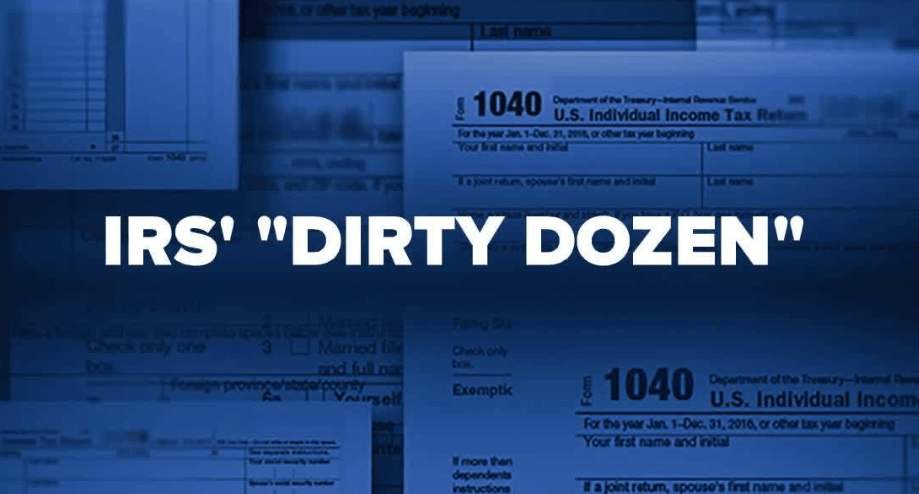 IRS dirty dozen