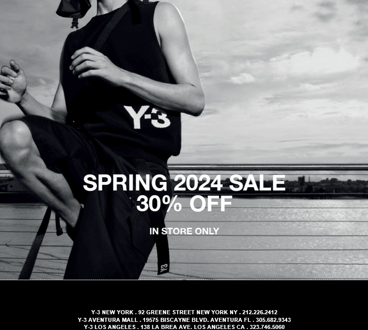 Addidas Y-3-sale-starts-now