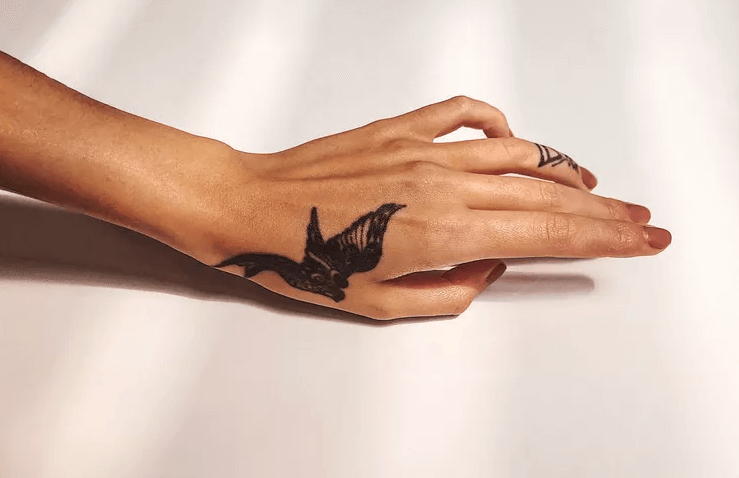 Abstract and artistic tattoo idea