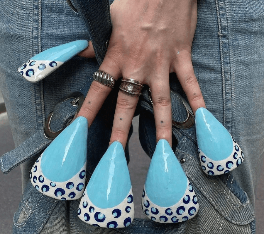 Popular duck nail designs