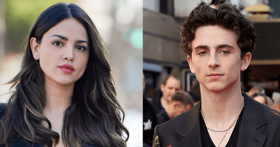 Eiza gonzález and timothee chalamet