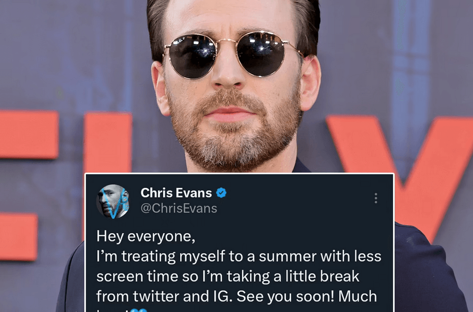 Chris evans on twitter