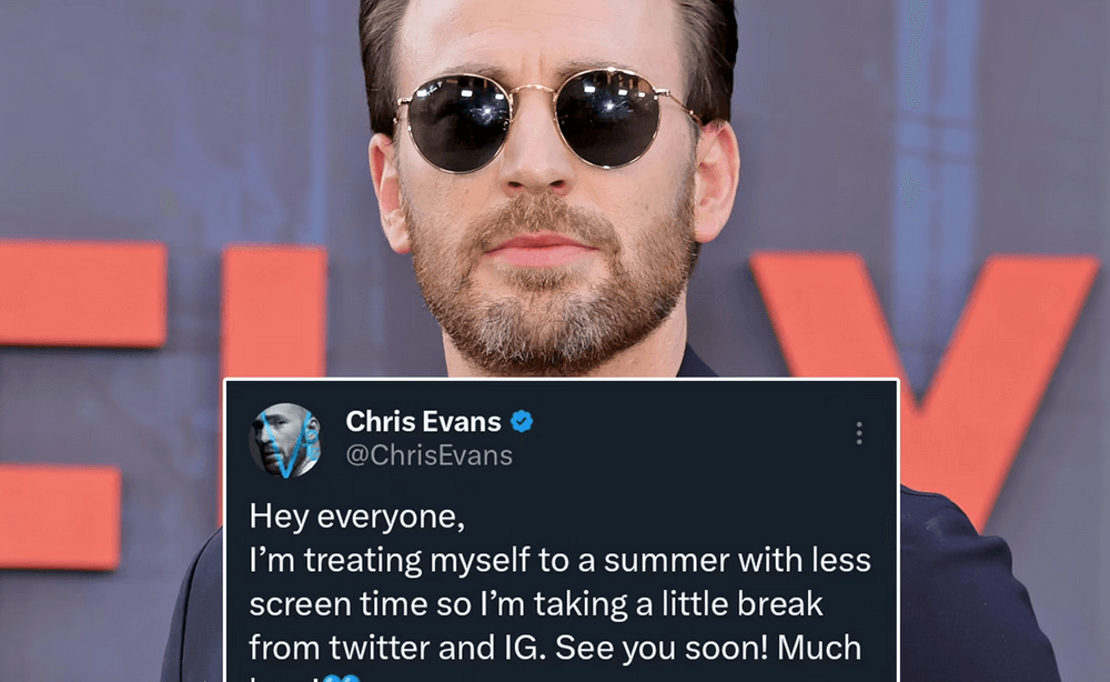 Chris evans on twitter