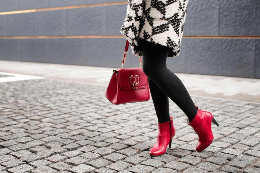 Red boots