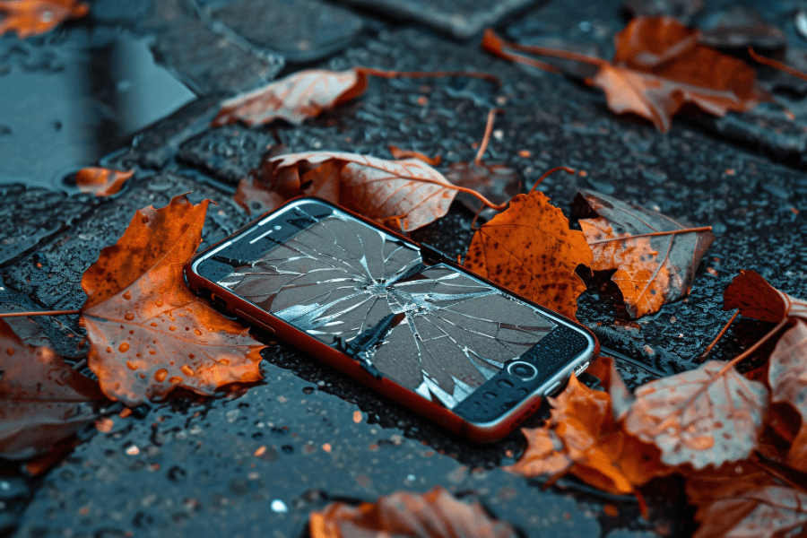 broken phones