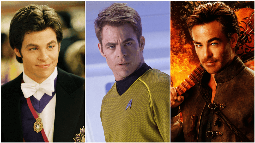 chris pine’s comedy and romantic roles