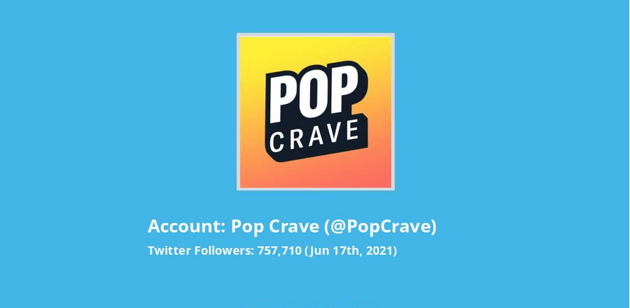 popcrave on twitter