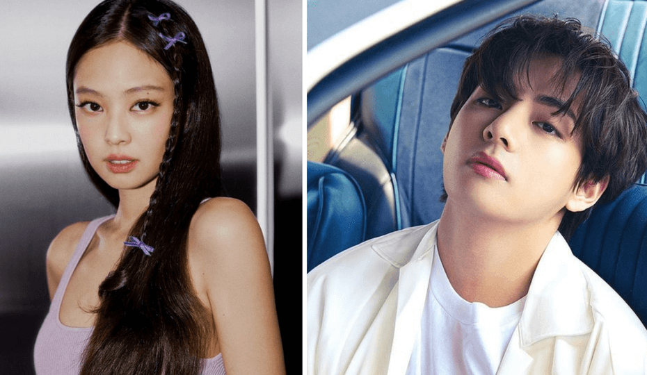 taehyung and jennie