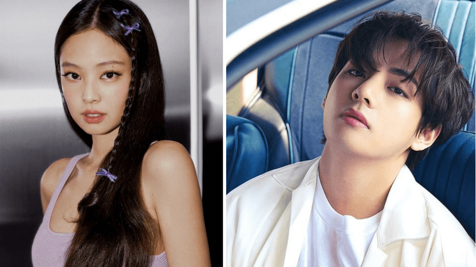 taehyung and jennie